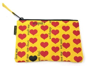 hide�i�q�f�jX JAPAN �t�@�X�i�[ �t�@�X�i�[�P�[�X Yellow Heart �C�G���[�n�[�g ��