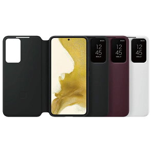 Galaxy S22 5G �P�[�X ���� �X�}�[�g�N���A�r���[ SMART CLEAR VIEW COVER EF-ZS901 �C�O�����i [���s�A���i]