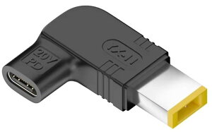 Type-C�ϊ� LENOVO/NEC/ThinkPad X1 Carbon Legion 11.0×4.5mm(20V)�m�[�gPC 100W�Ή� �[�d�� USBPD �ϊ��A�_�v�^�[ DC�d�� �g���K�[�v���O USB�^�C�vC DC�v���O (11-4.5