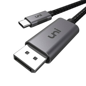 uni USB C Displayport �ϊ��P�[�u��[4K/60Hz Thunderbolt 3]MacBook Air/Pro 2018, iPad Pro 2018�� 1.8m