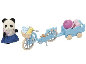 �V���o�j�A�t�@�~���[ �l�`�E�Ƌ�Z�b�g �y �����T�C�N�����O�Z�b�g-�p���_�̏��̎q- �z DF-17 ST�}�[�N�F�� 3�Έȏ� �������� �h�[���n�E�X Sylvanian Families �G�|�b�N�� EPOCH