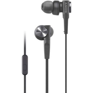 Sony MDRXB55AP �L�� �G�N�X�g���x�[�X �C���z�� �w�b�h�t�H��/�w�b�h�Z�b�g �}�C�N�t�� �ʘb�p �u���b�N