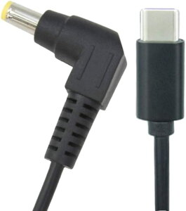 ���b�c�m�[�g �[�d�� �^�C�vC �[�d�P�[�u�� Type-C 15V 1.5m DC�v���O 5.5mm×2.5mm 45W/65W�Ή�