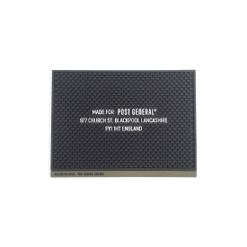 【メーカー公式】POST GENERAL ポストジェネラル ラバー バーマット メーカー保証付