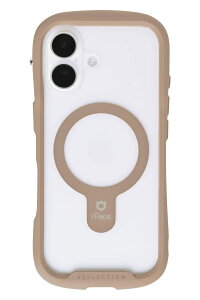 [iPhone 17/17 Pro/17ProMax/Air/17e/16/16Pro/16Plus/16ProMax/16e/15/14/13��p]iFace Reflection MagSynq�����K���X�N���A�P�[�X