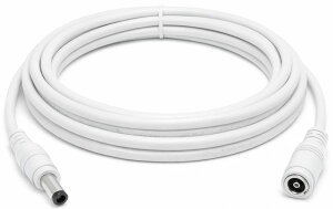 �Ď��J���� �h�ƃJ�����p DC�d���R�[�h 5.5mm×2.1mm DC�����R�[�h �P�[�u�� �ėp ���d�p�i�z���C�g�j