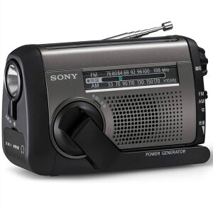 �\�j�[(SONY) �h�Ѓ��W�I ICF-B300:��񂵃��W�IFM/AM LED���C�g �g�ѓd�b�[�d ���z�����d ��񂵏[�d �u���b�N ��