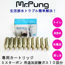 【個人様購入可能】●ミスターポン 用追加炭酸ガス10回分（mrpung_grass）送料無料 77317