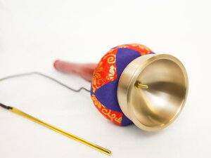 おりん 携帯用りん 印金セット 2.3寸