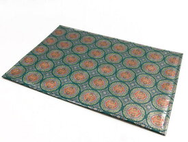 経机 経机マット 難燃加工 緑色