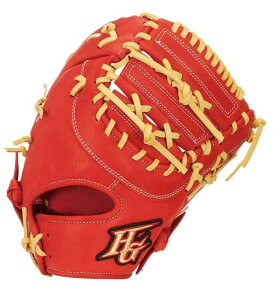 HI-GOLD ハイゴールド 少年軟式用ミット ROOKIESシリーズ RKG-121F バーニングオレンジ LH 右投 一塁手用 ファーストミット