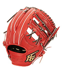 HI-GOLD ハイゴールド 一般軟式用グラブ 己極 OKG-5106 SRバーニングオレンジ LH 右投 遊撃手・二塁手用 ショート・セカンド用