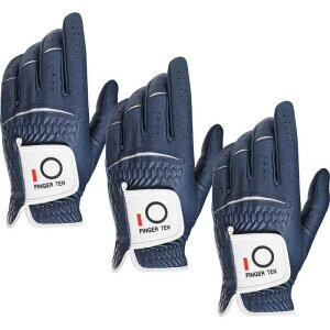 ゴルフグローブ メンズ マイクロファイバーレザー 3枚セット 柔らかめ 伸縮・通気・耐摩耗・滑りにくいグリップ 雨 汗に強い 全天候モデル ゴルフウェア STN18