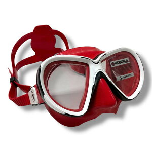 Aqua Lung Reveal Mask Reveal X2 RED/WT ANAO B[}XN B[X2 2^Cv bh/zCg 122250