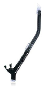 AQUA-LUNG/マイスター・スノーケル(レギュラー・サイズ・マウスピース) ブラック・シリコン×ブラック