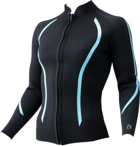 AQA(エーキューエー) マリンスポーツ ウェア ウエットトップZIP レディース2.5mm KW4670