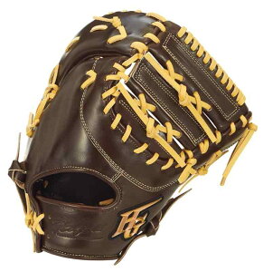 HI-GOLD ハイゴールド 一般軟式用ミット 己極 OKG-610F SRダークブラウン LH 右投 一塁手用 ファーストミット