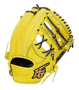 HI-GOLD ハイゴールド 一般軟式用グラブ 己極 OKG-7106 SRレモンイエロー LH 右投 遊撃手・二塁手用 ショート・セカンド用