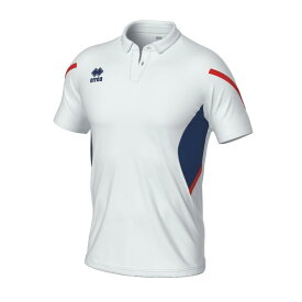 [エレア] スポーツ ポロシャツ CLARK メンズ ホワイト/ネイビー/レッド