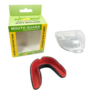 PHCOMRICH マウスピース マウスガード ケース付き 空手 ボクシング 筋トレ スポーツ 格闘技 運動用 2カラー