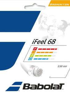 �o�{�� Babolat �o�h�~���g���K�b�g�E�X�g�����O �A�C�t�B�[�� 68 200M IFEEL68 200M 243128