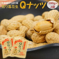 新品種 やちまた産 Qなっつ（キューナッツ） 千葉県八街産 落花生 焙煎 100g×2袋 【ヤマトメール便】※…