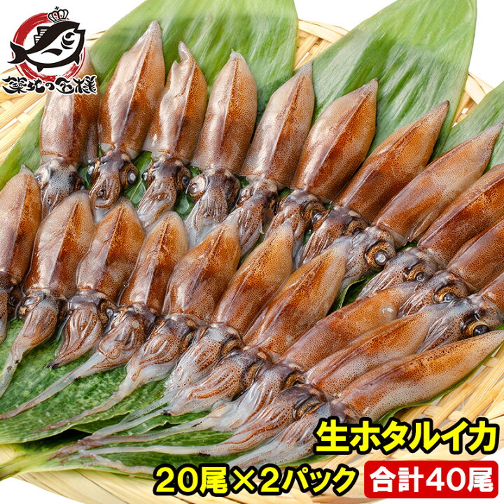 楽天市場 生ホタルイカ ほたるいか 40尾 約150g 2パック お刺身ｏｋ 新物ほたるいか シーズン最盛期 富山産ほたるいかは大きくぷりぷりの食感 いか イカ ほたるイカ ほたるいか 蛍烏賊 刺身 烏賊 築地市場 豊洲市場 ギフト うに カニ まぐろなら築地の王様