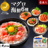 マグロ海鮮丼の具 6食セット 内祝い お祝い ギフト 詰め合わせ ネギトロ ねぎとろ 粗挽き まぐろ マグロ …