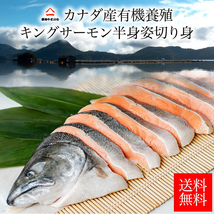 楽天市場 送料無料 小分け 有機養殖 キングサーモン半身姿切り身1枚半身 約1 60kg 約1 69kg ご進物 カナダ産食欲の秋 炭火 バーベキュー 海鮮 鮭の築地やまいち 楽天市場 送料無料 小分け 有機養殖 キングサーモン半身姿切り身1枚半身 約1 60kg 約1 69kg ご進物 カナダ産食欲の秋 炭火 バーベキュー 海鮮 鮭の築地やまいち