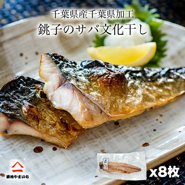 楽天市場 送料無料 2個で1 000円offクーポンあり 干物セット さば サバ 1枚毎 真空 個包装干物 塩 さば 文化干し 8枚セット 約1g 8枚入り 合計約960g 千葉県産 千葉県加工 食欲の秋 炭火 バーベキュー 海鮮 鮭の築地やまいち