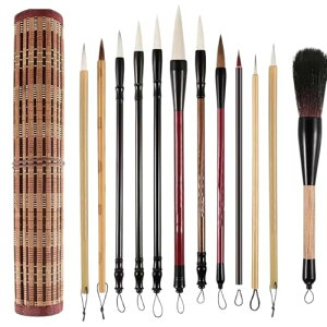 uVZbg - A[gMLpvdl̓`IȒGuVA_ȐMy GpCNuV Professional Chinese Calligraphy Brush Set - Traditional Chinese Painting Brushes for 
