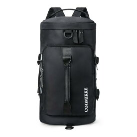 Omenluck 短距離旅行バッグ ダブルショルダー 手提げ 出張 荷物バッグ シングルショルダー 斜め掛け 水泳バッグ メンズ レディース フィットネスバッグ スポーツ ブラック duffelbag