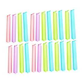 セット 食品シールクリップ 再利用可能なバッグシーラークリップ