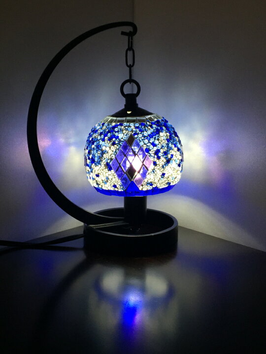 楽天市場】トルコモザイクランプS トルコ ランプ ベッドサイド 母の日  