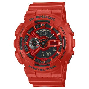 �������K�i Iconic Styles�@G-SHOCK�@GA-110RRB-4AJF�@���b�h�@�ԁ@ �W�[�V���b�N�@�N�I�[�c �d�r���@�A�i�f�W�@20�C���h���@�r�b�N�P�[�X�@���b�s���O�T�[�r�X