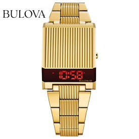 正規品　新品　ブローバ　BULOVA　LEDデジタル腕時計　アーカイブス シリーズ コンピュートロン クオーツ　97C110　国際保証登録可　ラッピングサービス