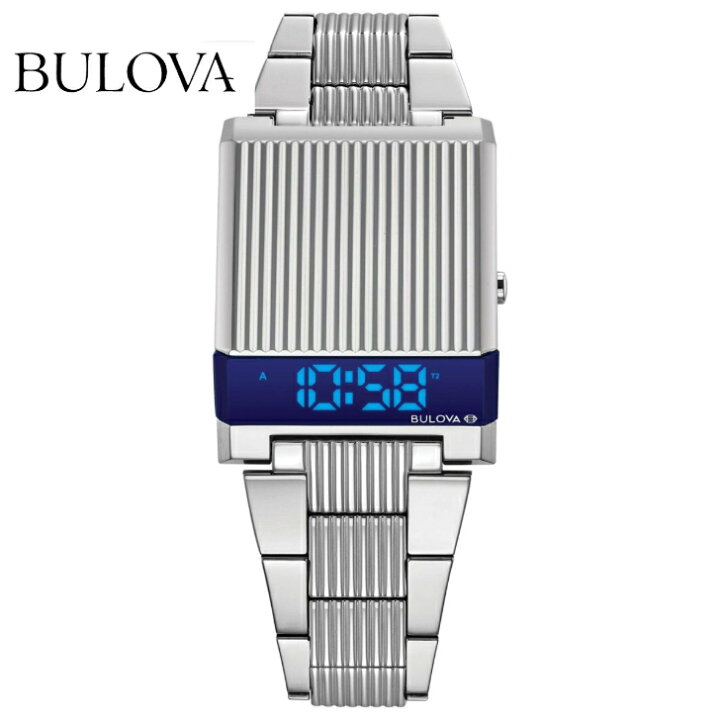 楽天市場】国内正規品 ヨーロッパ & 日本地域限定 ブローバ BULOVA LED 