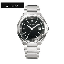 国内正規品　CITIZEN　シチズン　アテッサ　CB3010-57E　エコドライブ　ソーラー　電波時計　チタン　黒文字盤　最長5年保証　新品　送料無料　バンド調整サービス　ラッピングサービス