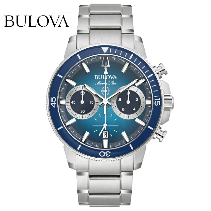 BULOVA プローバ Classic 96B288 クロノグラフ 30m防水