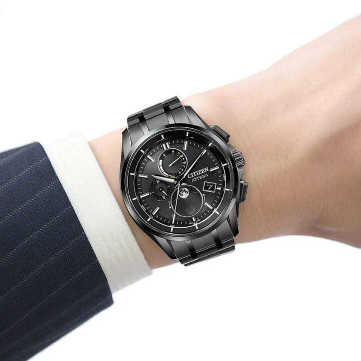 楽天市場】CITIZEN シチズン アテッサ ムーンフェイズ BY1006-62E 
