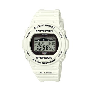正規品 G-LIDE G-SHOCK Gショック ジーショック GWX-5700CS-7JF カシオ 電波時計 タフソーラー ソーラー デジタル タイドグラフ機能 ムーンデータ機能 ホワイト 白 ラッピングサービ