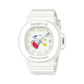 国内正規品 PLAYFUL HEARTS SERIES　BABY-G ベビージー　 BGA-10-7AJF　 カシオ　ホワイト　クオーツ　電池式　アナログ　カラーチェンジダイヤル 10気圧防水　ラッピングサービス