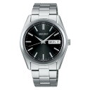正規品　セイコーセレクション　Sシリーズ SBTH011 セイコー　SEIKO　電池式クオーツ　デイデイト　曜日日付　3針　ブラック　黒文字板　ステンレス　サファイアガラス　10気圧防水　バンド調整サービス　ラッピング無料