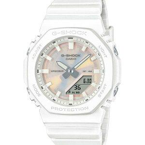 国内正規品 G-SHOCK WOMEN GMA-P2100PC-7AJF ホワイト 白 ジーショック ミドルサイズ クオーツ 電池式 アナデジ 20気圧防水 ラッピングサービス