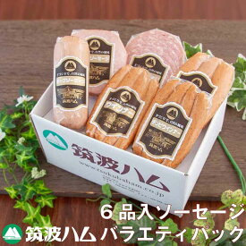 ソーセージバラエティパック(簡易梱包) 筑波ハム ソーセージ 詰め合わせ ウィンナー ポークソーセージ フランク ビアソーセージ おつまみ対応