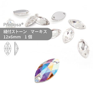 vVIT PRECIOSA Dtp }[LX NX^I[ 12x6mm 1  nhCh p[c ANZT[ rW[ fRp[c \[I tbgobN ߑ  I^[h Xg[