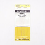 【4本入り】ビーズスミス ビーズ針 BN104 ZB10510 10号 1セット ジョンジェイムズ Beading シードビーズ …