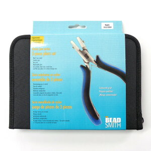 ビーズスミス ナイロンプライヤー3点セット PL588-SET 1セット 傷 つかない 傷防止 ワイヤー ワイヤーワーク アーティスティックワイヤー ハンドメイド 手芸 アクセサリー ジュエリー 製作 ク