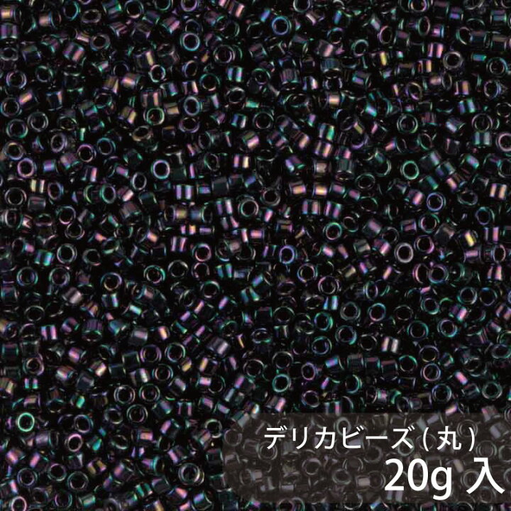 楽天市場】デリカビーズ DB4 約1.6mm 20g MIYUKI 大容量パック 約4000 