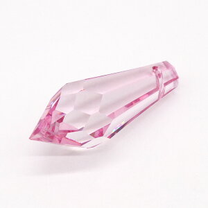 プレシオサ PRECIOSA シャンデリアパーツ ドロップ カラー 16x40mm 1個 ハンドメイド パーツ アクセサリー ガラスパーツ ストラス サンキャッチャー ライティングパーツ ビーズ チャーム 立体